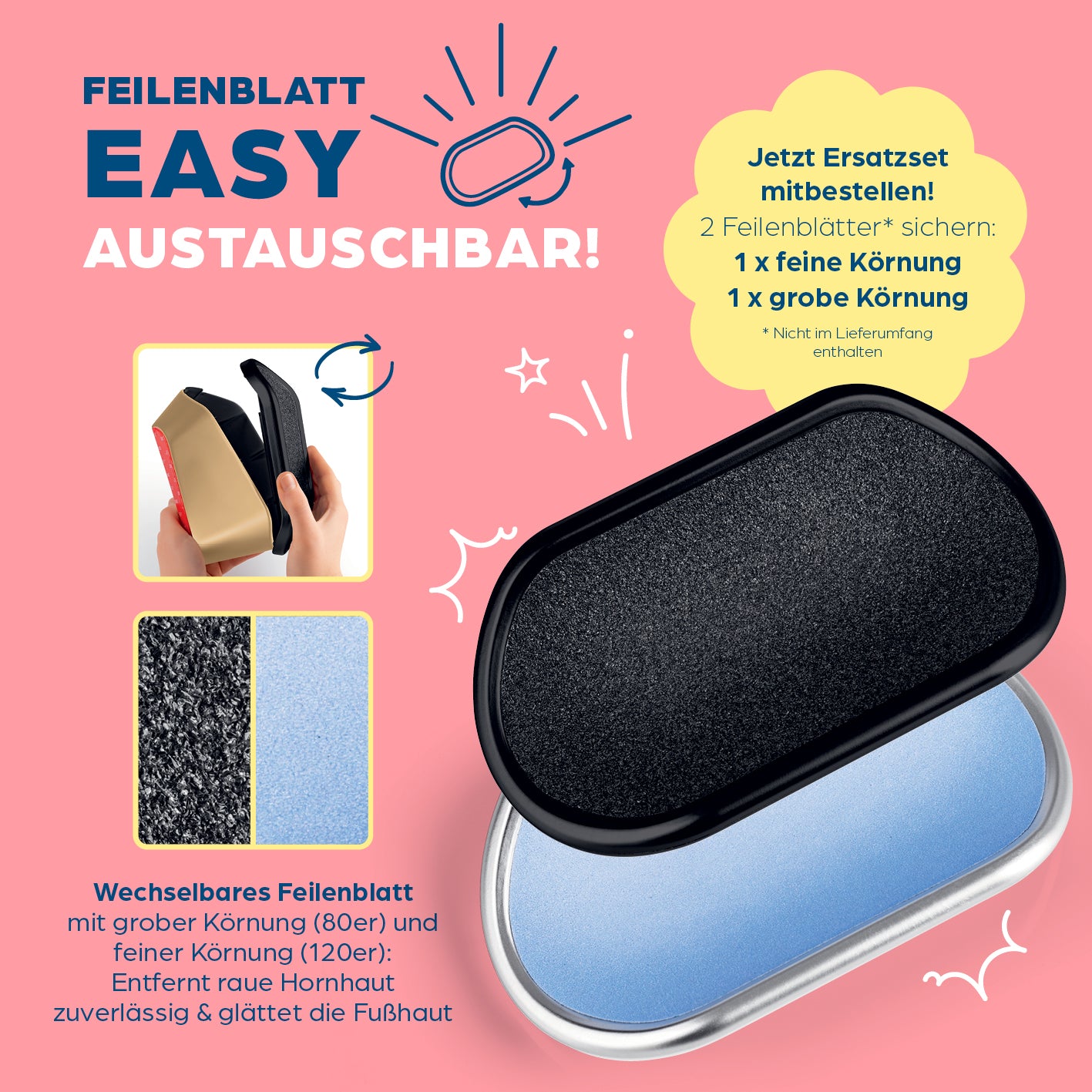 Information: Feilenblatt ist austauschbar