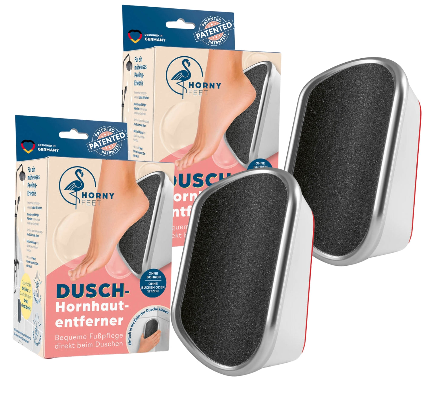 Horny Feet Weiß 2er Pack